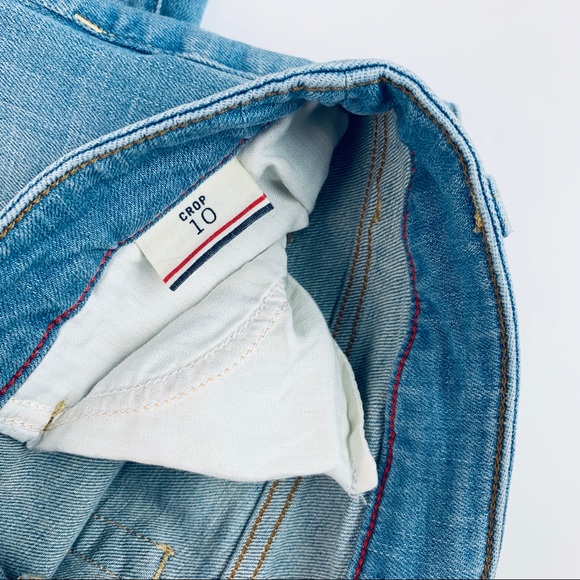💰SALE Tommy Hilfiger Crop Jeans Size 10 - Picture 6 of 8